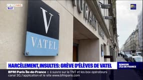 Paris: des élèves de l'école hôtelière Vatel sont en grève pour dénoncer des faits de harcèlement
