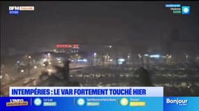 Orages dans le Var: les images des intempéries
