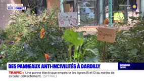Dardilly: des panneaux pour lutter contre les incivilités