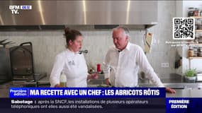 Ma recette avec un chef : Les abricots rôtis - 30/07