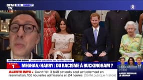 Interview de Meghan et Harry: selon Stéphane Bern, "la reine n'est absolument pas raciste, les membres de la famille non plus"