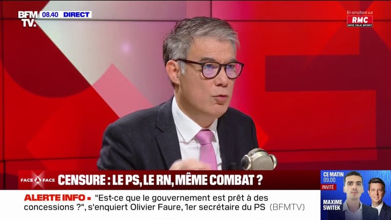 Olivier Faure (PS) à propos de Lucie Castet: 