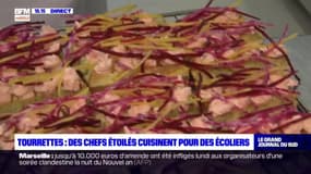 Var: des chefs étoilés cuisinent pour des écoliers à Tourrettes