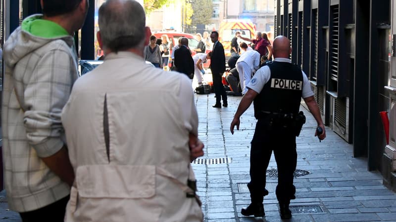 L'agresseur a été interpellé.