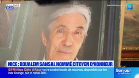 Nice: l'écrivain Boualem Sansal, emprisonné en Algérie, nommé citoyen d'honneur