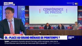 Ligue 1: "une nouvelle structure" mise en place à l'OL à l'intersaison