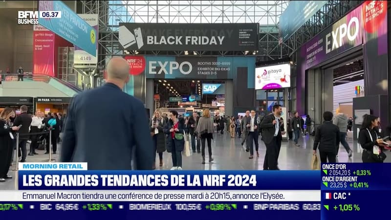 Morning Retail : Les grandes tendances de la NRF 2024, par Eva Jacquot - 15/01