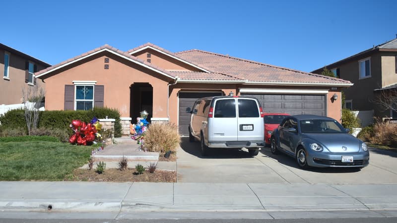 La maison des Turpin à Perris, en Californie.