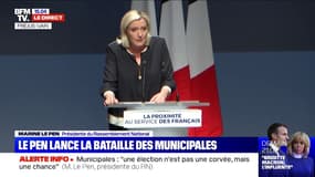 Marine Le Pen: "Les Français nous ont conféré une lourde responsabilité, celle d'incarner l'opposition et de la faire vivre"