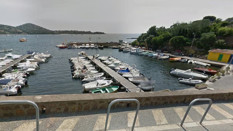 Une vue du port d'Agay à Saint-Raphaël en juin 2015.