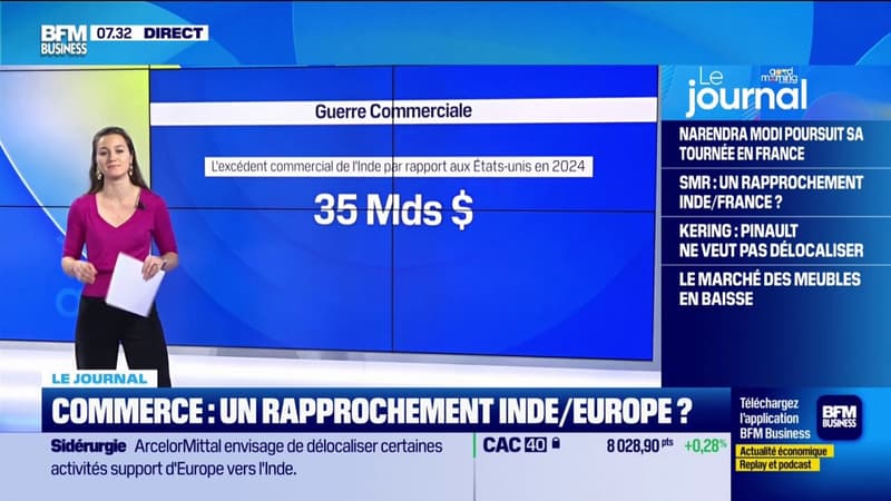 Commerce: où en est l'IMEC, ce projet de corridor entre l'Inde et l'Europe?