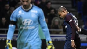 Anthony Lopes et Kylian Mbappé