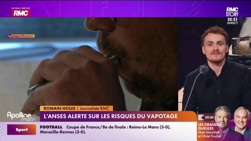 “Vapoter présente des risques pour la santé” : conclusion d’un rapport de l’Anses