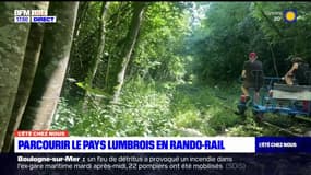 L'été chez nous: parcourir le pays lumbrois en rando-rail