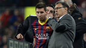 Messi et Martino en janvier 2014