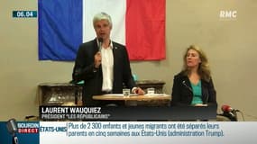 Crise chez les Républicains: "Il peut y avoir de la diversité mais il faut un cap", estime Laurent Wauquiez