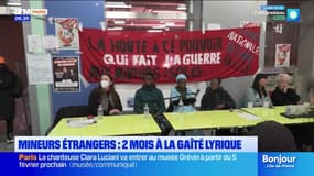 Gaîté Lyrique occupée: deux mois après, les mineurs étrangers n'ont toujours pas de solution
