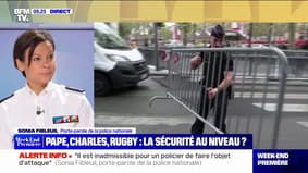 Charles III, pape à Marseille, Techno Parade… "Les forces de sécurité savent gérer" se félicite Sonia Fibleuil, porte-parole de la Police nationale