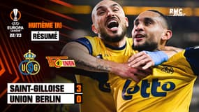  Résumé : Saint-Gilloise (Q) 3-0 Union Berlin  - Ligue Europa (8e retour)