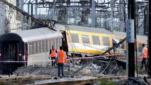 Le train Téoz 3657 Intercités Paris-Limoges a déraillé le 12 juillet à Brétigny-sur-Orge, dans l'Essonne