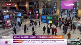 La gare du Nord pourrait s'effondrer ou s'enflammer selon un rapport