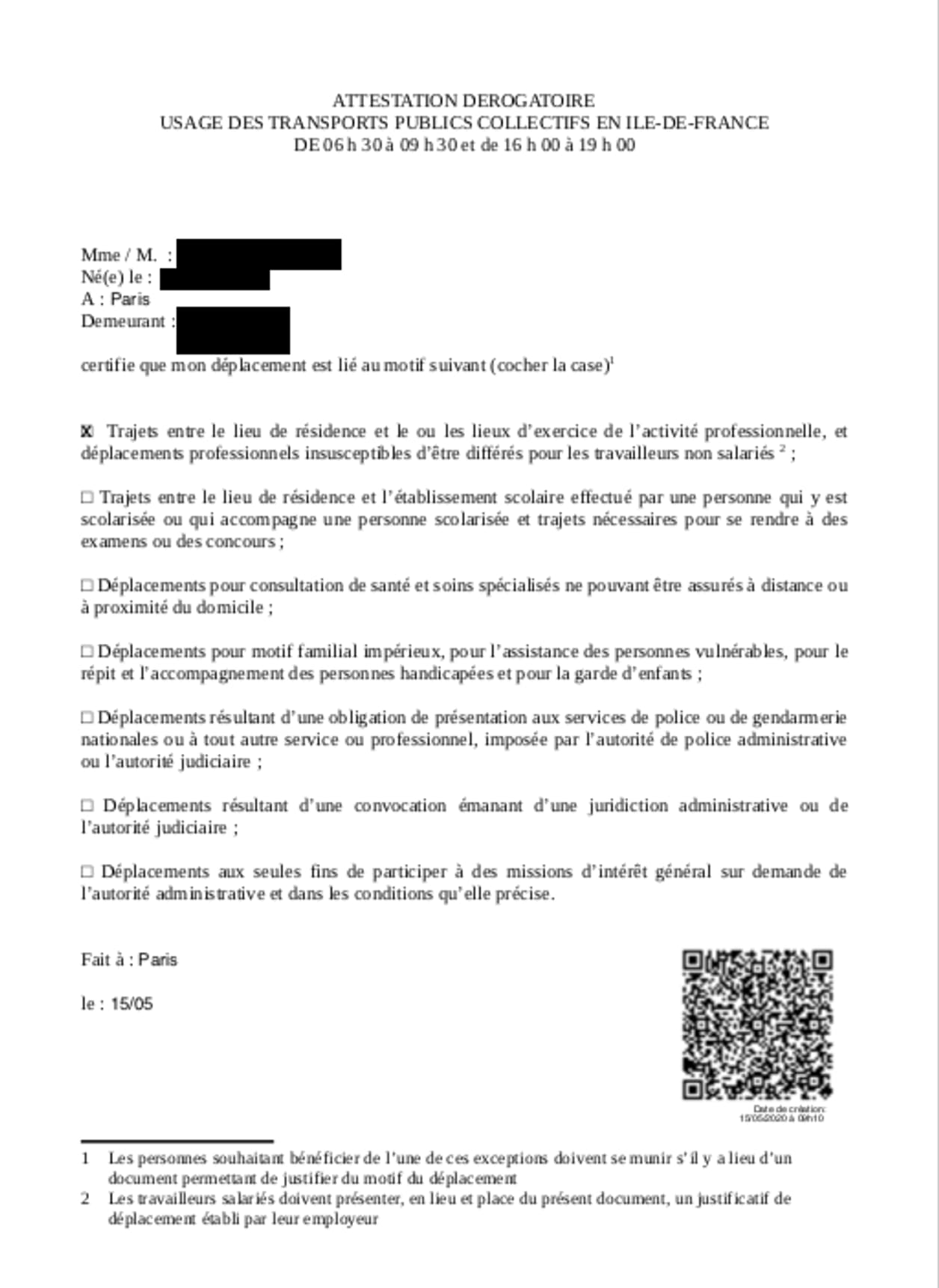 Attestation
Attestation