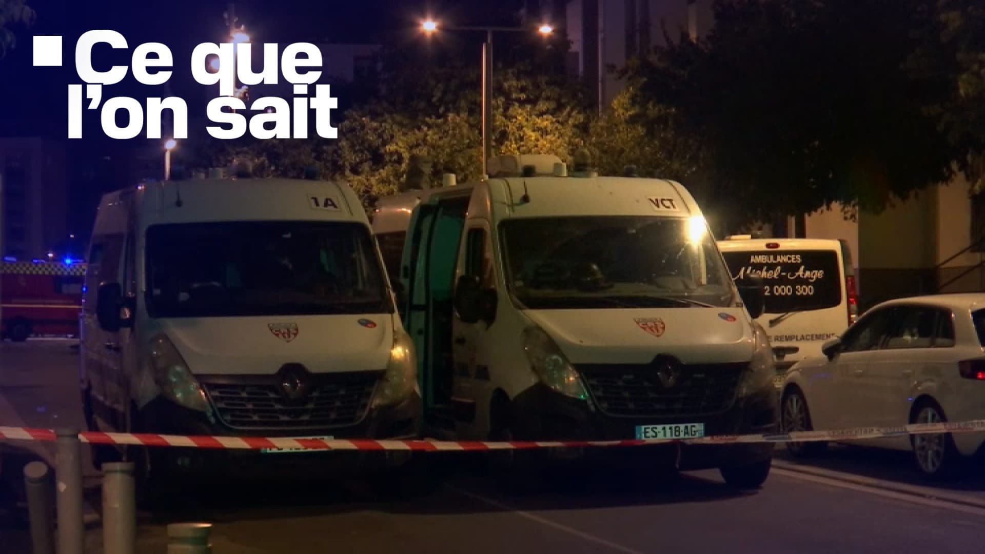 AU MOINS DEUX MORTS, LES SUSPECTS EN FUITE... CE QUE L'ON SAIT SUR LA FUSILLADE SURVENUE À NICE