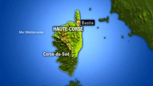 La carte de Corse