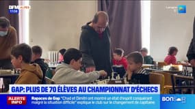 Gap: plus de 70 élèves s'affrontent autour de l'échiquier