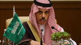 Le ministre saoudien des Affaires étrangères Faisal bin Farhan au sommet conjoint des dirigeants de l'Organisation de la coopération islamique et de la Ligue arabe à Riyad, le 11 novembre 2024.