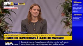 Prix Nobel de la Paix 2025: "Il rappelle au monde que la démocratie est essentielle à la paix", déclare la fille de la lauréate 
