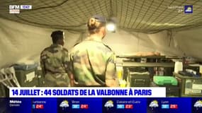 14-Juillet:le régiment médical du camp de La Valbonne à l'honneur