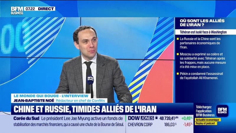 Chine et Russie, timides alliés de l'Iran