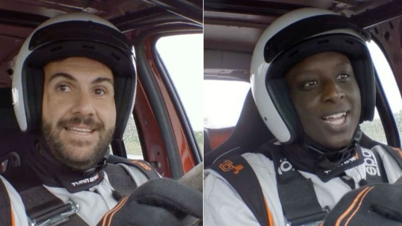 Laurent Ournac et Ahmed Sylla, invités de l'épisode 7 de la saison 3 de Top Gear France