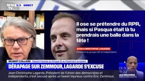 Gilbert Collard à propos du tweet de Jean-Christophe Lagarde: "C'est une parole de voyou, (...) indigne d'un homme politique"