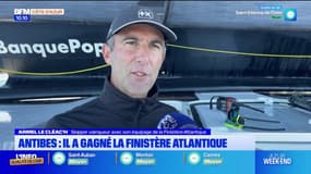 Alpes-Maritimes: Armel Le Cléac'h a remporté la Finistère Atlantique qui est arrivé à Antibes