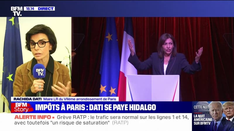 Augmentation de la taxe foncière à Paris: « Il faut faire un audit des dépenses de la ville de Paris », affirme Rachida Dati