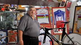 Louis Nicollin dans son musée en 2012