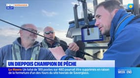 Un dieppois champion de pêche et aussi moniteur