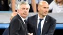 Carlo Ancelotti et Zinedine Zidane
