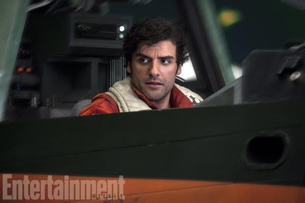 Po Dameron, incarné par Oscar Isaac, dans "Star Wars VIII: les Derniers Jedi"