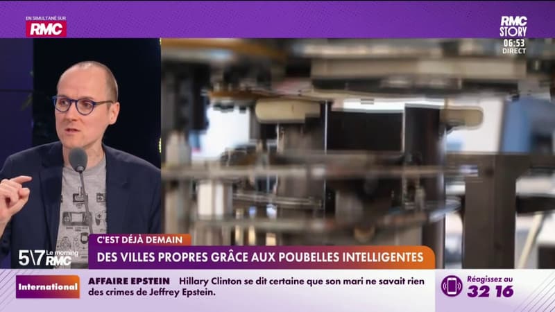 C'est déjà demain - Des villes propres grâce aux poubelles intelligentes