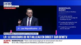 Élection municipale à Paris: "Paris s'est ensauvagé par le renoncement des élus", dénonce Bruno Retailleau (LR)