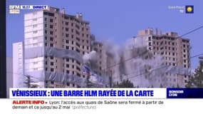 Vénissieux : une barre HLM rayée de la carte 