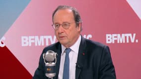 François Hollande, invité du "Face-à-face" sur BFMTV-RMC, le mercredi 26 novembre 2025