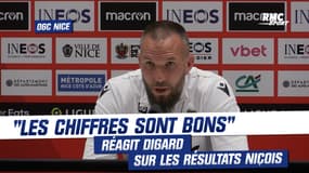 OGC Nice : "Les chiffres sont bons", réagit Digard sur les résultats niçois