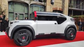 Citroën a dévoilé Oli, un concept de petite voiture électrique et plus recyclable.