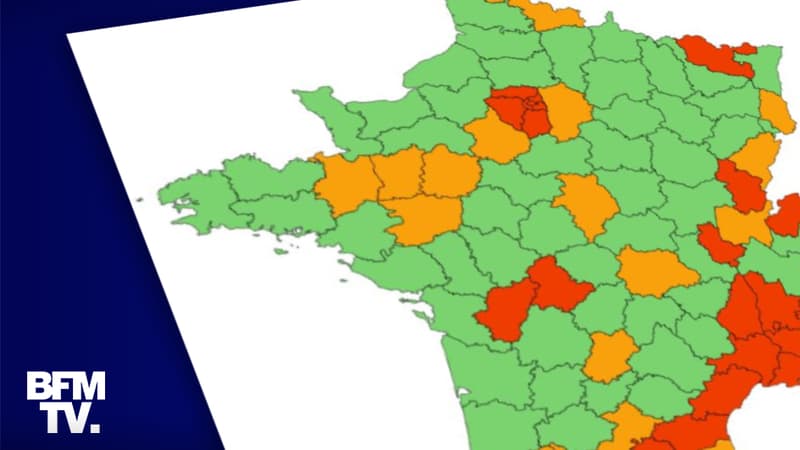 CARTE. Découvrez les départements où le port du masque pourrait ne plus être obligatoire en primaire