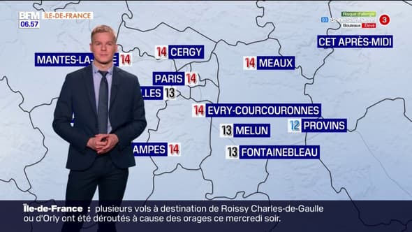 Météo: la grisaille dominera l'Île-de-France ce jeudi 2 mai