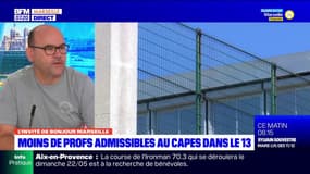 Bouches-du-Rhône: le militant SNES-FSU Laurent Tramoni dénonce une pénurie de professeurs de mathématiques